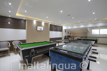 Junior Residence -asuntolassa voi pelata monia erilaisia pelejä.